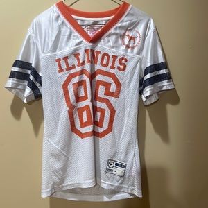 ILLINOIS x VS FANS!! Pink football jersey. Excellent condition